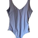 ANDIE  Swim Ibiza One Piece v neck open back purple blue color iris Photo 0