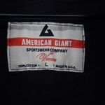 American Giant Womens Black Cotton Full Zip Hoodie Sweatshirt Size L Size L Photo 3