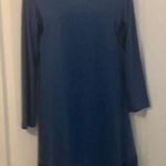 Mixit Ladies size Med Blue Dress with Lace Beautiful Photo 0