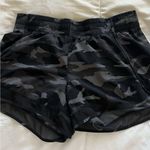 Athleta Black Camo Shorts Photo 0