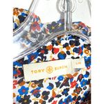 Tory Burch Wildflower Deneuve Tunic Floral Ruffle Boho Dainty Romantic Womens L Photo 1