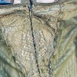 Victoria's Secret Victoria’s Secret Bodysuit One‎ Piece Lingerie Green Unlined Sheer 34C Photo 6