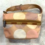 LeSportsac Women's Multi-Color Circle Pattern Make up Bag with a Handle Photo 0