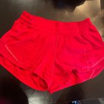 Lululemon Red Hotty Hot Shorts 2.5 Photo 0