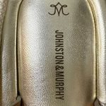 Johnston & Murphy  Zoey Ankle Wrap Sandals Taupe Metallic Kid Suede Size 9 Boho Photo 7