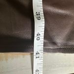 Line and Dot Carmela Twisted Faux Leather Maxi Skirt Brown Size Small Photo 9