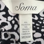 Soma Floral Empire Waist Maxi Dress Womens Medium Wedding Guest Party Cocktail Black Photo 1