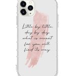 Little by little iPhone 13 Pro Max Case Pink Photo 0