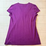 Loft - Women’s Purple Short Sleeve Top - Size Small. Photo 4
