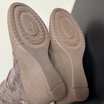 UGG  Elsey Chocolate SuedeWedge Boots Lace Photo 9