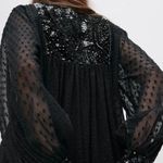 ZARA NWT  Black Plumetis Sequined Bolero Jacket S 5107/070 Photo 2