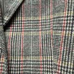 Chadwick's  of Boston Blazer Womens 12 Gray Tweed Wool Blend Suit Jacket Plaid Photo 1