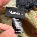 Modena Tribal Aztec Bohemian Print Wool Blend Scarf Wrap EUC Photo 2