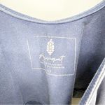 Free People  Movement Washed Cropped Tank Top S Blue Photo 4