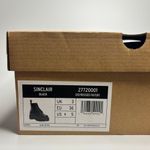 Dr. Martens Sinclair Distressed Patent Leather Platform Boots in Black Photo 8