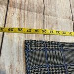 Urban Outfitters  Casey pull on flare pant Houndstooth Black Tan Blue Size S Photo 7