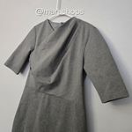 Chloe Kristyn Gray Bianca Ponte Knit Half Sleeve Dress Size M Photo 4