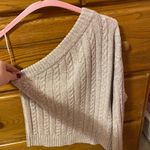 Pink Lilly Off Shoulder Sweater Size M Photo 0