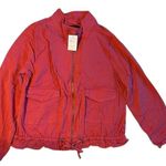 Sanctuary NWT Anthropologie Garnet Rose Drawstring Jacket Photo 0