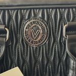 Valentino Orlandi V Logo NWT Crossbody Handbag Top Handle Black Italy Purse Bag Photo 2
