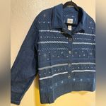 Koret City Blues Button Front Jean Jacket Blue Size XL Photo 2