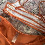 SheIn Orange Strappy Back Bathing Suit Set Photo 1