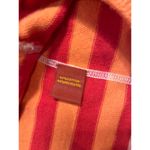Krimson Klover striped hooded cotton blend sweater L Orange Size L Photo 4