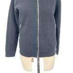 Everlane  Utility Scuba Track Zip Bomber Jacket‎ in Black Size Small Photo 3