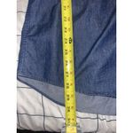 Ralph Lauren Button Up Blue Denim Slim Fit Long Sleeve Shirt sz 18 36/37 Photo 8