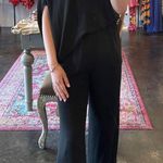 Shoefly  Green One Shoulder Jumpsuit Photo 1