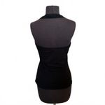 Y2K Dess USA Halter Tank Top Lace Babydoll Grunge Whimsigoth Women's Size Medium Black Photo 1