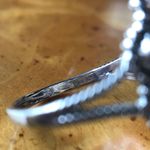 Natural White Buffalo Royston Blue Horizon Turquoise Sterling Silver Ring Size 9 Photo 5