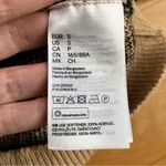 Divided Cropped Leopard Print Sweater, Tan, Black, Size S Photo 5