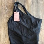 Quince Black Italian One Shoulder One Photo 3
