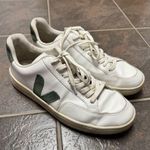 VEJA  Mens V-12 Lace Up Lowtop Sneakers Leather Shoes Cyprus Green EU 43 US 10 Photo 14