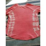 Sweet Romeo  Womens Dusty RoseTie Dye Thermal Thumbhole Long Sleeve Shirt Sz XS Photo 5