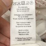 BHLDN  Embroidered Parsons Tulle Maxi Dress Formal Gown White Pink US‎ 14 Photo 7