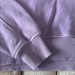 Aerie  V Neck Sweatshirt Purple Size S Photo 3
