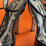 Harajuku Lovers Black and Red Stiletto Patent Leather Heels Photo 4