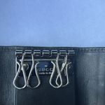 Gucci Authentic Vintage  Black/Silver Keyholder Photo 10