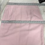 Kasper & Company pastel pink skirt petite zipper back button Classy work wear Photo 5