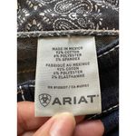 Ariat  Real Denim Jeans Womens‎ 30R Blue Mid Rise Thick Stitch Boot Cut Western Photo 11