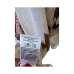 Lucky Brand Cream and Brown Geometric Cardigan Photo 4