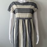 Altar'd State Altar’d State Blue and White Stripe Dress Photo 0