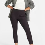 Everlane The Curvy Side-Zip Black Stretch Slim Career Pants Size 10 Short Photo 0