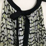 Worthington Black, Gray, And Yellow Printed Tank Top - Size Small - Lightweight Photo 5