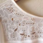 H&M Ivory Beaded Babydoll Dress Photo 2