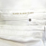 American Eagle Womens Jeans Super High Rise Flare Sz 18 Short Button Fly Stretch Photo 6