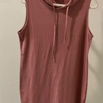 SheIn  Dusty Rose Sleeveless hoodie Dress Photo 0
