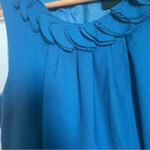 J.Crew  Suiting Blue Sheath Career Dress Photo 2